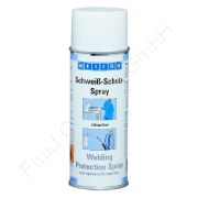 WEICON Schweißschutz Spray, verhindert das Anhaften von Schweißspritzern an Gasdüsen und Werkstückoberflächen, lückenloser Schutz beim Schweißvorgang, silikonfrei