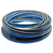 PU-Schlauch, Farbe blau/schwarz, Ø 4x2mm, DUO/doppelt, Rolle 25m