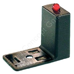 Entstörglied für Ventilstecker, 24V AC/DC, Varistor Überspannungsschutz, Erdrichtung H6, Bauform B Industrie, LED rot
