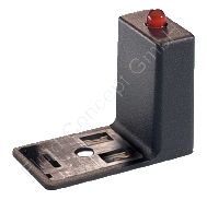 Entstörglied für Ventilstecker, 250V AC/DC, Varistor Überspannungsschutz, Bauform C Industrie, Kontaktabstand 9.4mm, LED rot