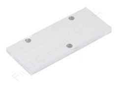 API Blindplatte für Ventilleiste, G 1/8 Zoll, Aluminium